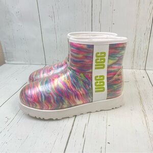 UGG Classic Clear Mini Pixelate Boots
